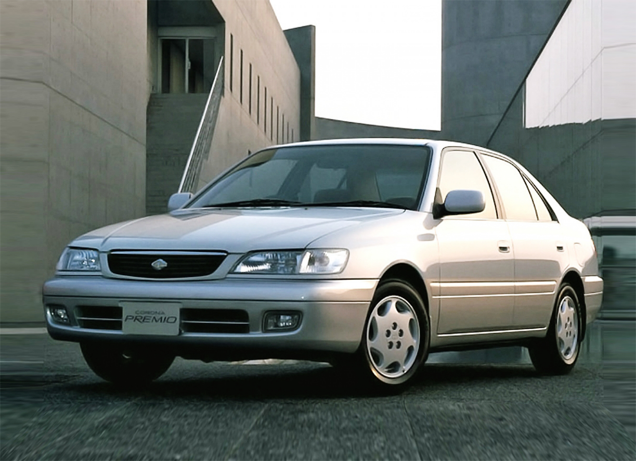 Корона премио 1996 год. Тойота корона поколения. Чехлы корона Премио.